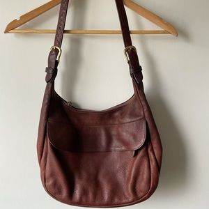Libaire vintage full grain leather shoulder bag